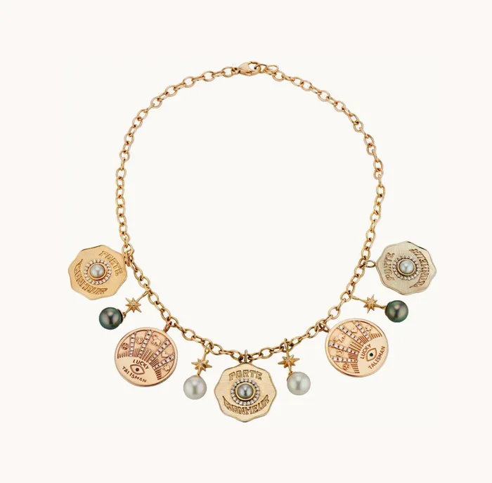 5 Coin Necklace Marlo Laz Necklaces