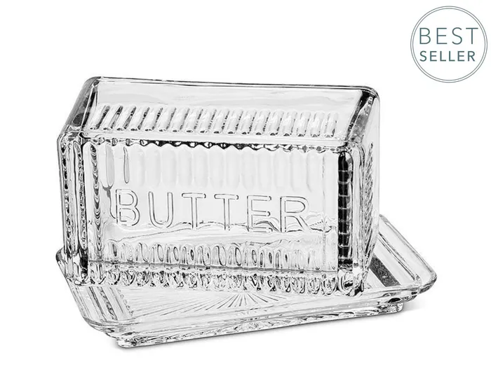 Abbott Earrings Large Covered Butter Dish
