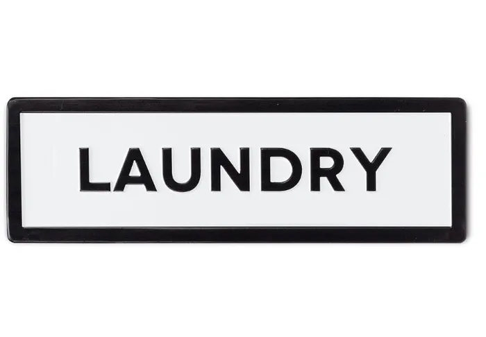Abbott Earrings Large LAUNDRY Sign