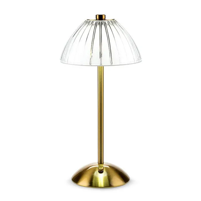 Abbott Necklaces Fancy Shade LED Table Light Gold White 12
