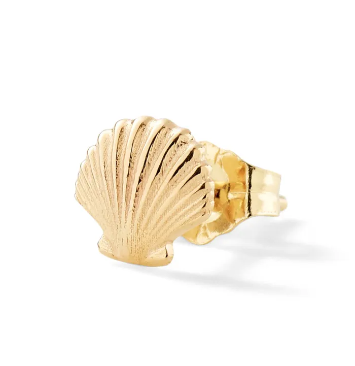 Alison Lou Jewels Earrings Seashell Stud