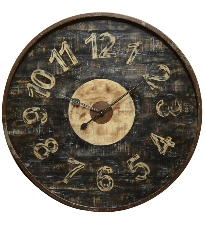 Antique Black Clock Pick Up Only Nach Rings