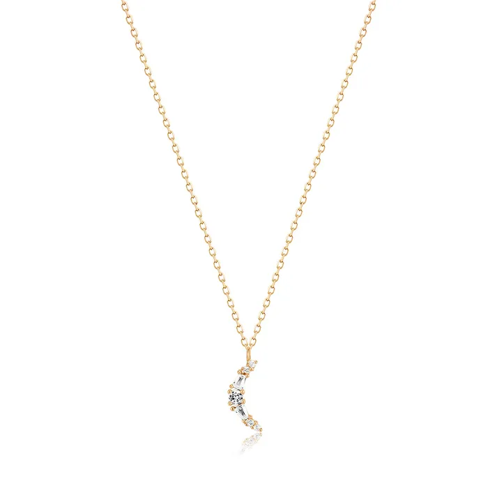 AURELIE GI Necklaces PHOENIX White Sapphire Necklace