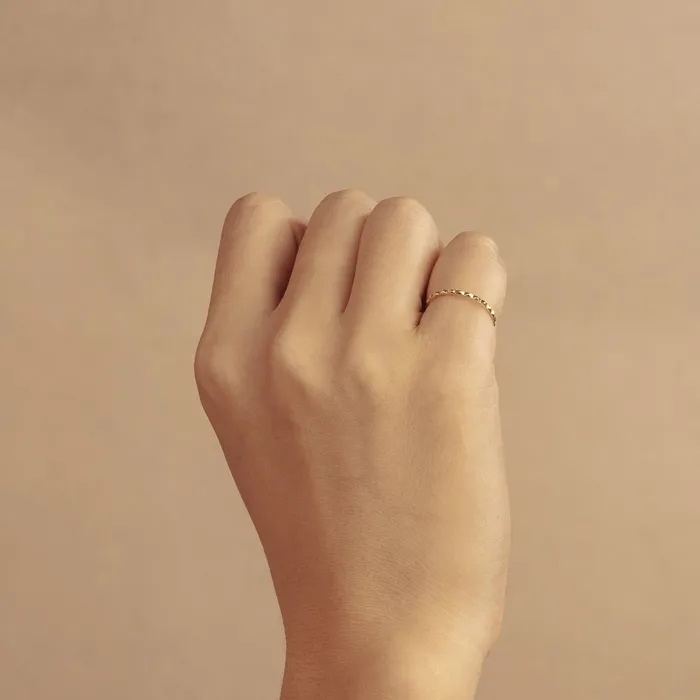 AURELIE GI Rings CLEO Pyramid Band