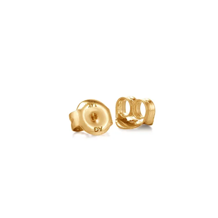 AURELIE GI Rings LENA Open Circle Diamond Studs