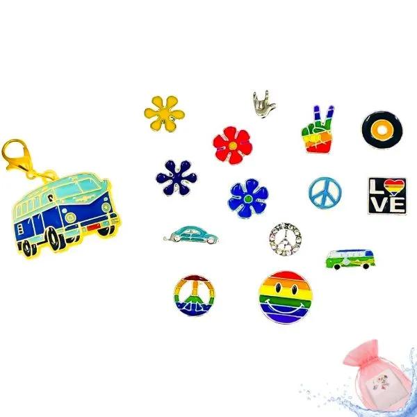 BATH0004GROOVY Charm Necklaces Charm Drop Groovy