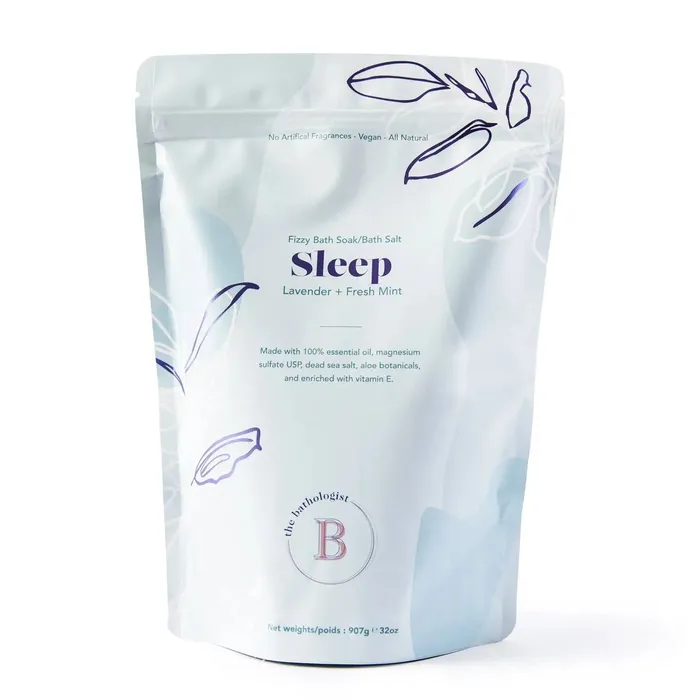 Bathorium Earrings Sleep Fizzy Bath Soak 907g