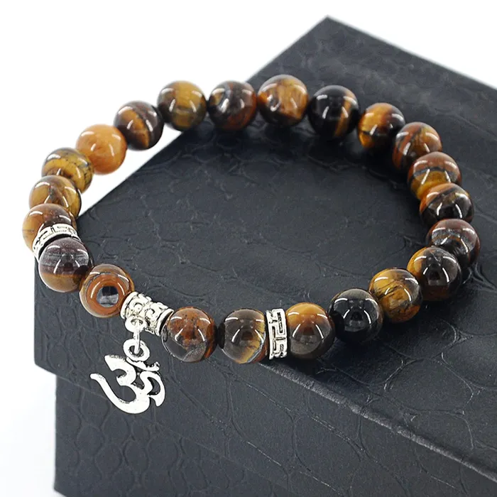 Beads Bracelet Stretchable Charm Bracelet for Men Boys Perfect Gift Multicolor 7 cm Yellow Chimes Necklaces