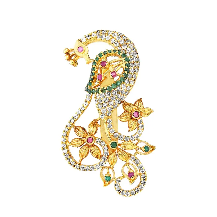 Bracelets Yellow Chimes Brooch for Women Classic ADAmerican Diamond Brooch Pin Peacock Design Gold Plated Bridal Saree Pin for Women and Girls Yellow Chimes Bracelets Yellow Chimes Brooch for Women Classic ADAmerican Diamond Brooch Pin Peacock Design Gold Plated Bridal Saree Pin for Women and Girls Yellow Chimes