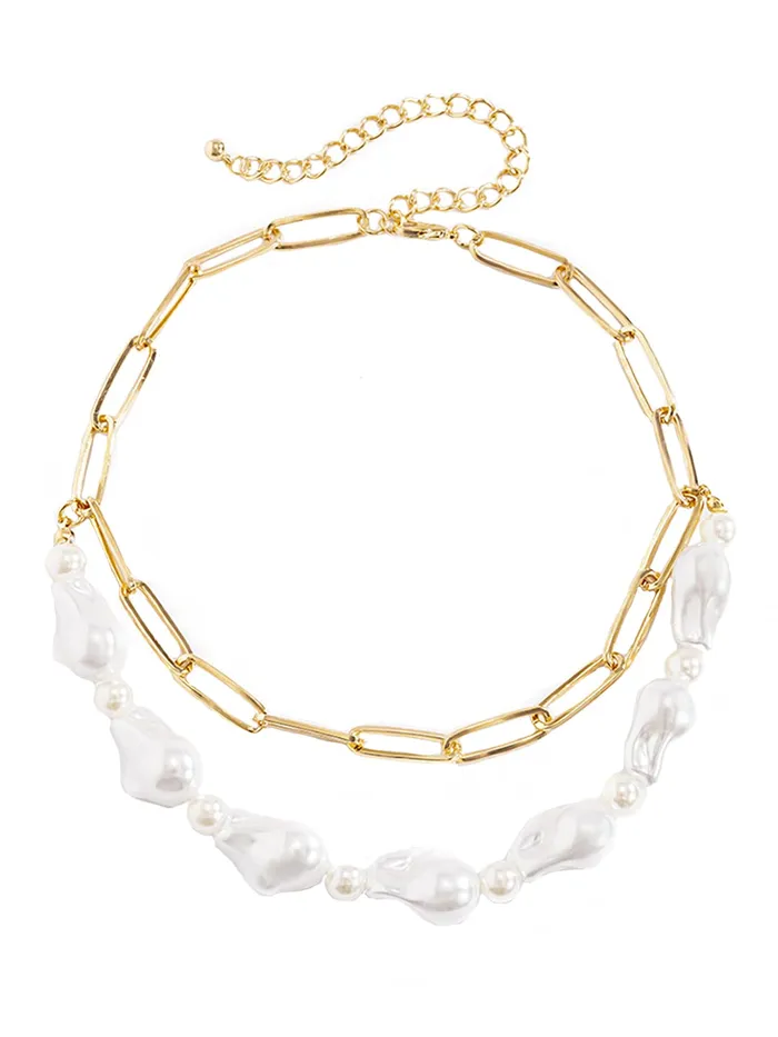 Bracelets Yellow Chimes Necklace For Women Gold Toned Multilayer White Pearl Stone Chain Necklace For Women and Girls Yellow Chimes Bracelets Yellow Chimes Necklace For Women Gold Toned Multilayer White Pearl Stone Chain Necklace For Women and Girls Yellow Chimes