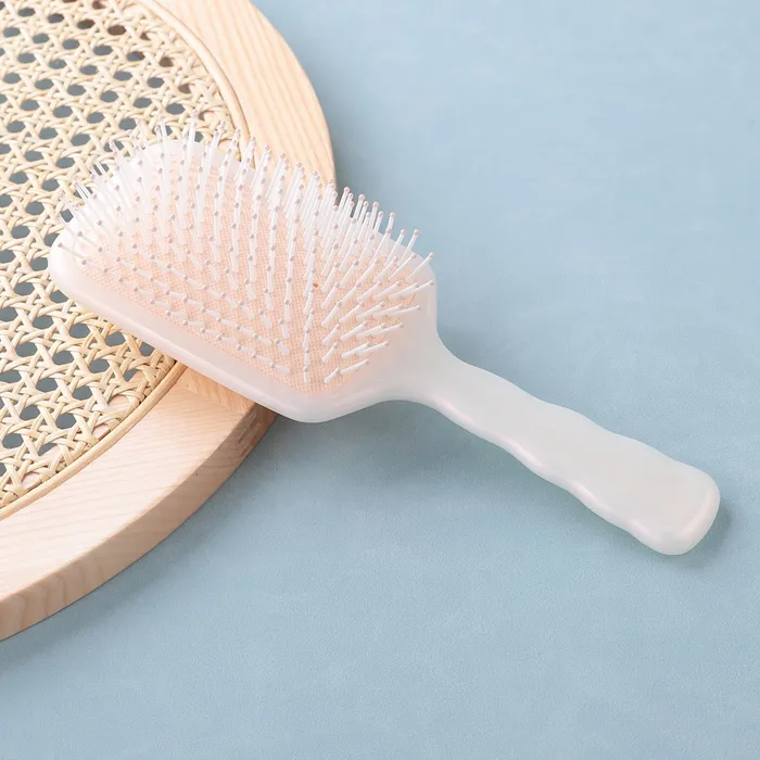 Bracelets Yellow Chimes Yellow Chimes Detangler Hair Brush Flexible Bristles Paddle Brush with Cushioning for Smoothening out Curls Straightening and Styling Hair Wet Dry Hair Pain Free Detangling