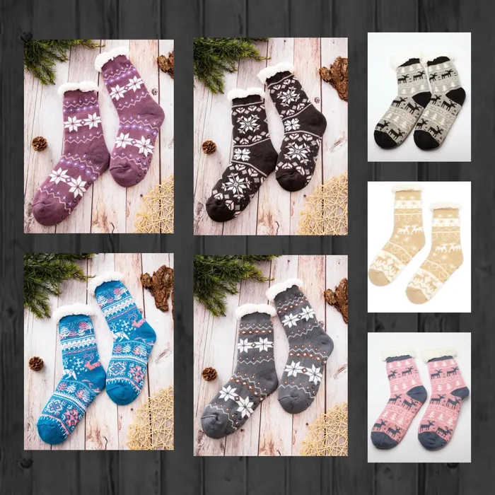 Candlewick Gift Shop Earrings Ladies Winter Socks
