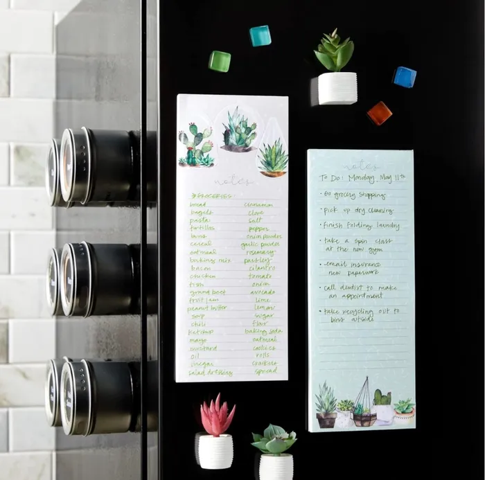 Candlewick Gift Shop Earrings Succulent Magnetic Note Pad Candlewick Gift Shop Earrings Succulent Magnetic Note Pad