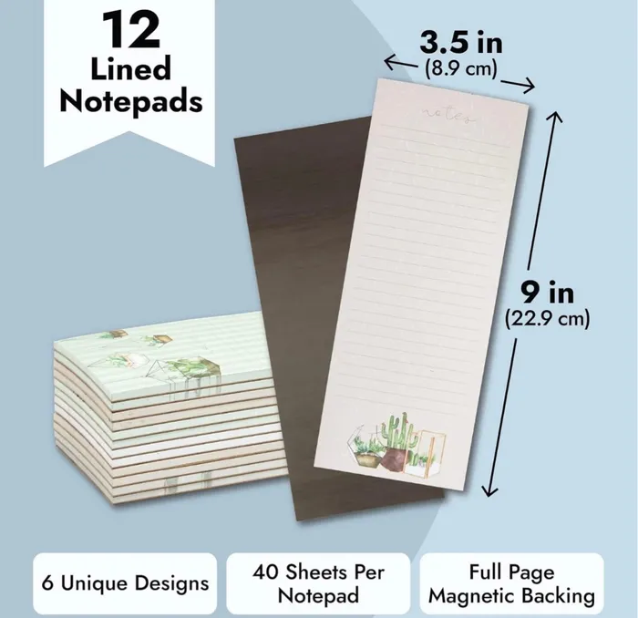Candlewick Gift Shop Earrings Succulent Magnetic Note Pad Candlewick Gift Shop Earrings Succulent Magnetic Note Pad
