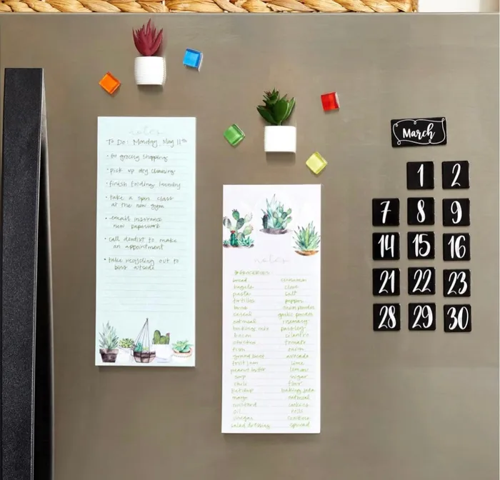 Candlewick Gift Shop Earrings Succulent Magnetic Note Pad Candlewick Gift Shop Earrings Succulent Magnetic Note Pad