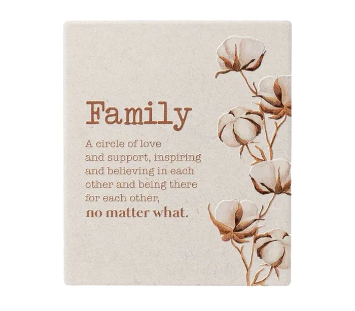Candlewick Gift Shop Family Verse Plaque Necklaces