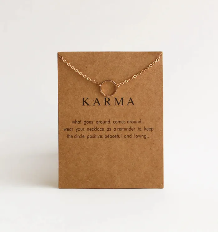 Candlewick Gift Shop Necklaces Short Necklace Karma