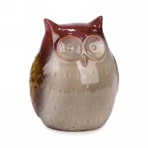 Ceramic Owl Decor Attitudes Import Rings