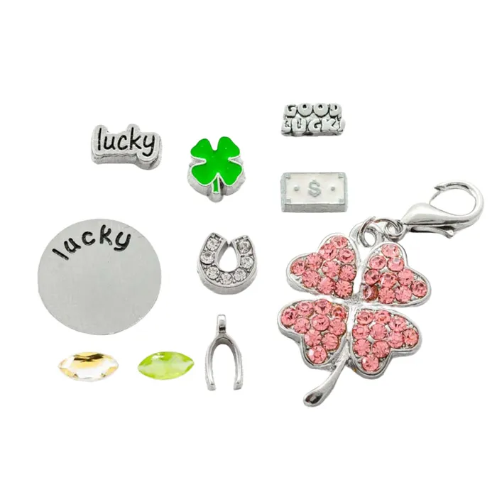Charm Drop Good Luck BATH0004GOODLUCK Charm Necklaces