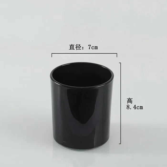 Colored Jar With Wooden Lid for Candle Making 200 ml Resinarthub Necklaces