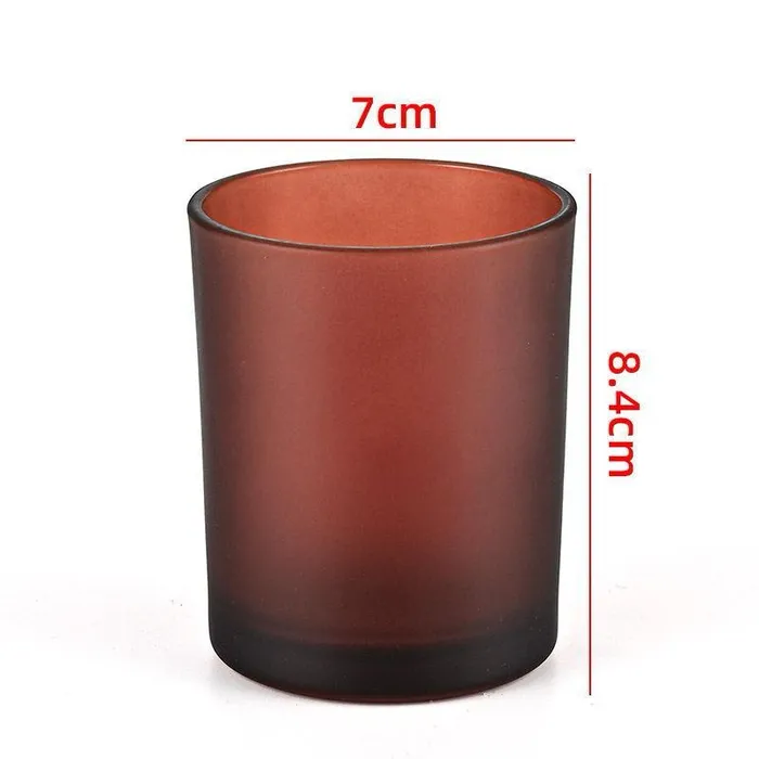 Colored Jar With Wooden Lid for Candle Making 200 ml Resinarthub Necklaces