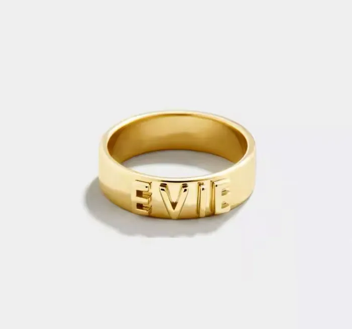 Custom Name Ring Get Signatured Rings
