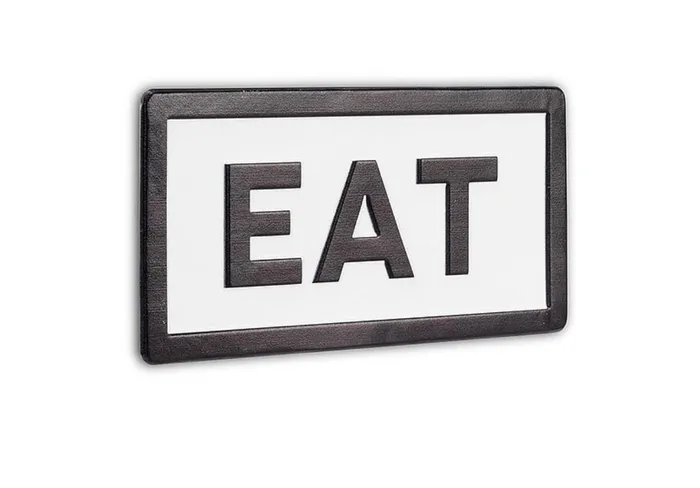 Earrings Abbott EAT Rectangular Sign