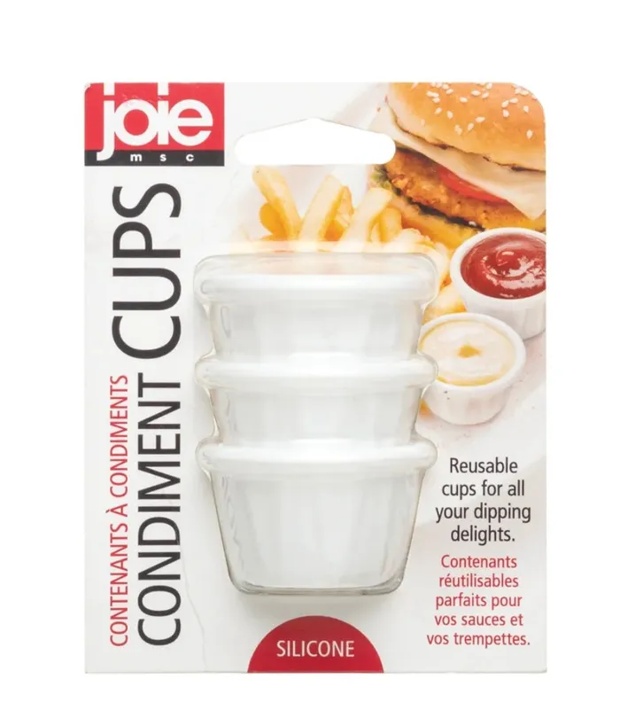 Earrings Candlewick Gift Shop Silicone Condiment Containers 3 Pack by Joie