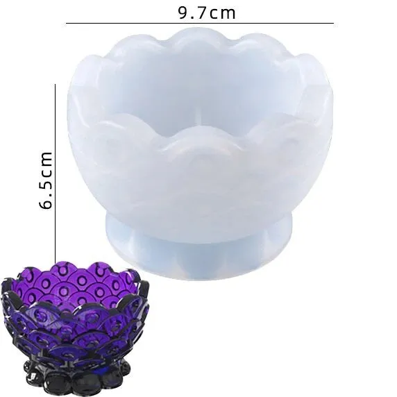Earrings Crystal Storage Silicone Mould Resin Art Hub