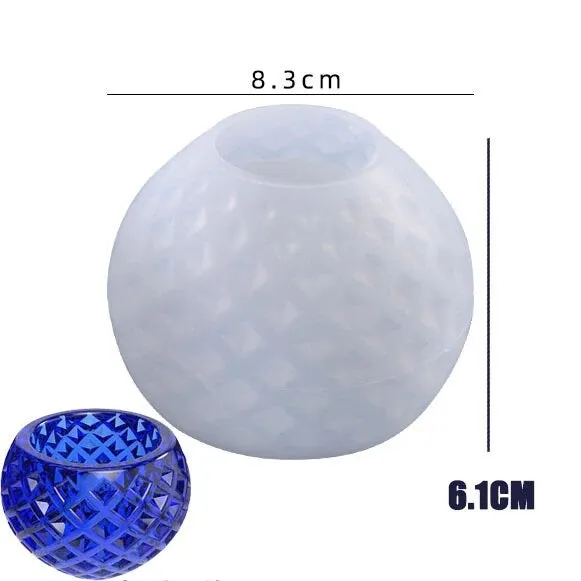 Earrings Crystal Storage Silicone Mould Resin Art Hub
