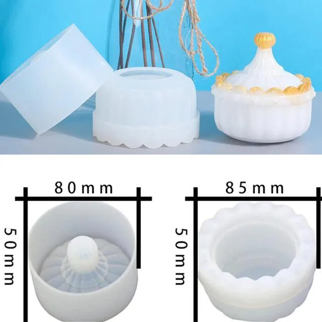 Earrings Crystal Storage Silicone Mould Resin Art Hub
