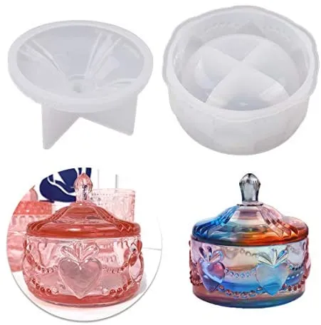 Earrings Crystal Storage Silicone Mould Resin Art Hub