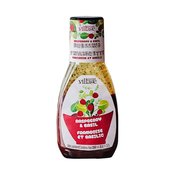 Earrings Gourmet du Village Raspberry Basil Salad Dressing