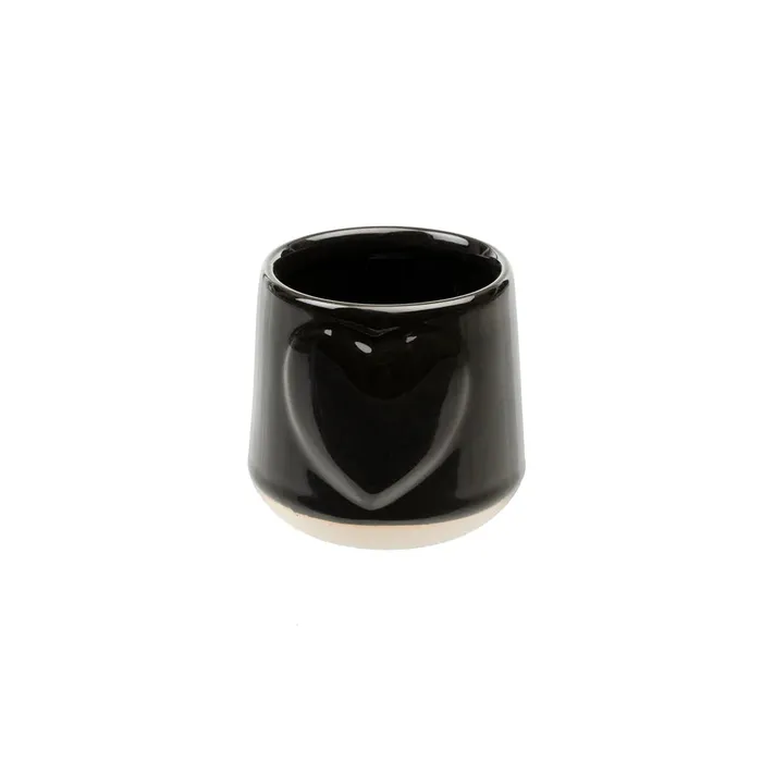 Earrings Indaba Love Pot Charcoal Small