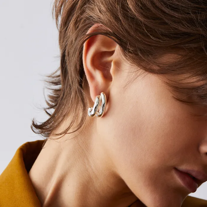 Earrings Jenny Bird Florence Earrings Silver
