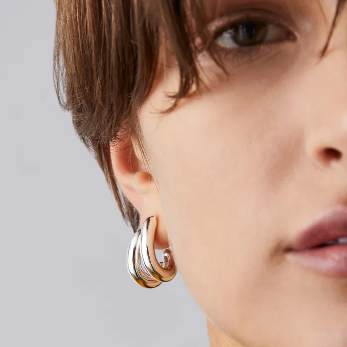 Earrings Jenny Bird Florence Earrings Silver
