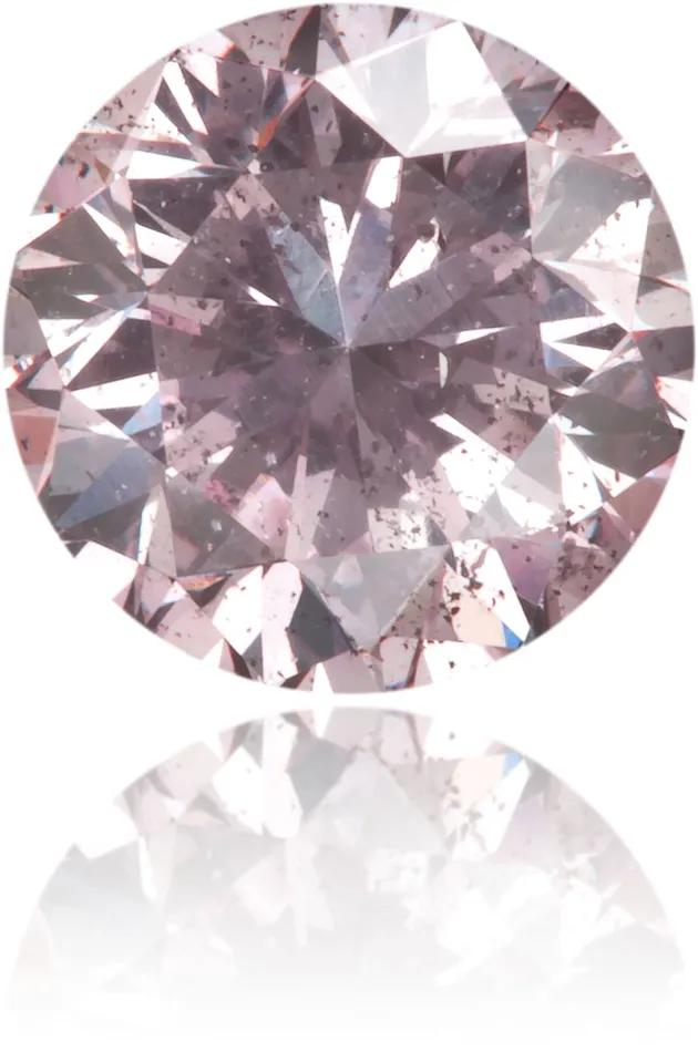Earrings Langerman Diamonds Natural Pink Diamond Round 065 ct Polished
