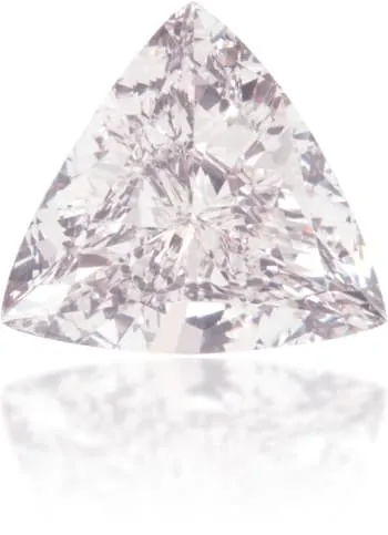 Earrings Langerman Diamonds Natural Pink Diamond Triangle 046 ct Polished