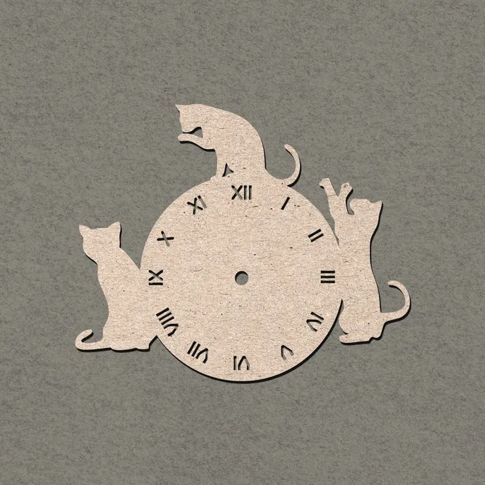 Earrings MDF Wall Clock Base 4960cm Resin Art Hub