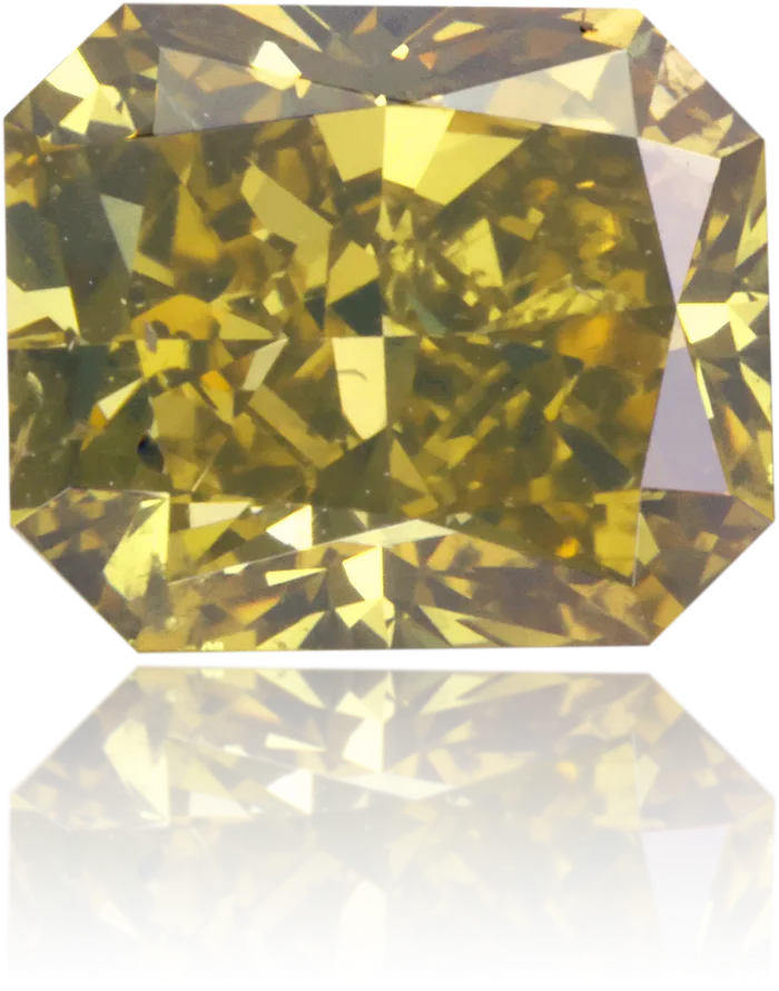 Earrings Natural Green Diamond Rectangle 153 ct Polished Langerman Diamonds Earrings Natural Green Diamond Rectangle 153 ct Polished Langerman Diamonds