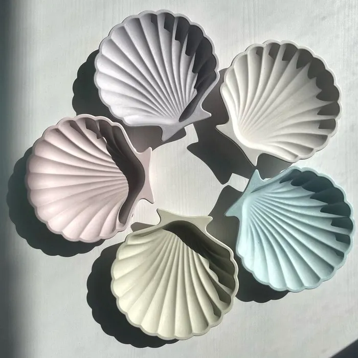 Earrings Resinarthub Shell Shape Silicone Mold