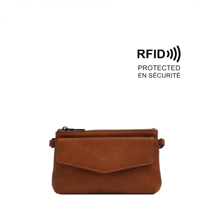 Earrings SQ Teylie Clutch Camel