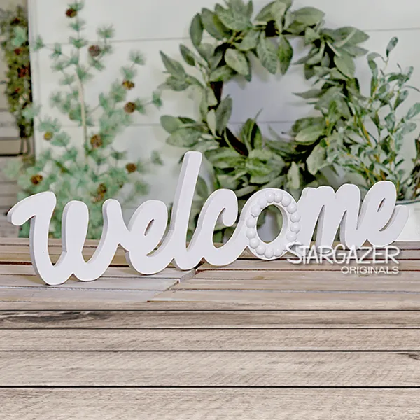 Earrings Stargazer Welcome Standing Sign