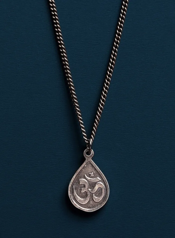 Earrings WE ARE ALL SMITH Mens Jewelry Clothing Sterling Silver Ganesha Drop shape amulet for Men