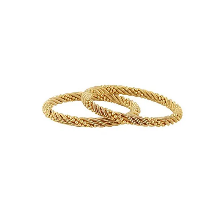 Earrings Yellow Chimes 2 PCS Exclusive Delicate Plain Antique Gold Plated Traditional Bangles For Women And Girls 26 Yellow Chimes Earrings Yellow Chimes 2 PCS Exclusive Delicate Plain Antique Gold Plated Traditional Bangles For Women And Girls 26 Yellow Chimes