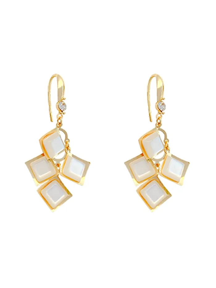 Earrings Yellow Chimes Earrings For Women White Color Crystal Studded Geometrical Shape Drop Earrings For Women and Girls Yellow Chimes Earrings Yellow Chimes Earrings For Women White Color Crystal Studded Geometrical Shape Drop Earrings For Women and Girls Yellow Chimes