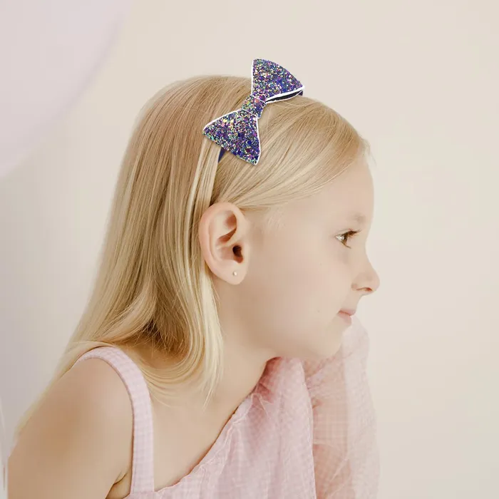 Earrings Yellow Chimes Melbees by Yellow Chimes Hair Bands for Girls Kids Hair Accessories for Girls Glitter Sequin Hairbands Multicolor Hairband for Girls Kids Toddlers