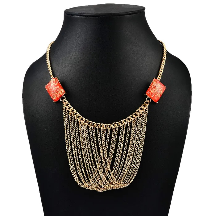 Earrings Yellow Chimes Yellow Chimes Goldplated Alloy Necklace for Women And Girls