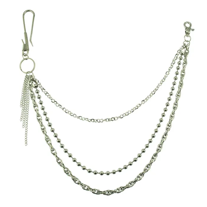 Earrings Yellow Chimes Yellow Chimes Jeans Chain for Men Stainless Steel Silver Multilayer Jeans Chain for Men and Boys Earrings Yellow Chimes Yellow Chimes Jeans Chain for Men Stainless Steel Silver Multilayer Jeans Chain for Men and Boys