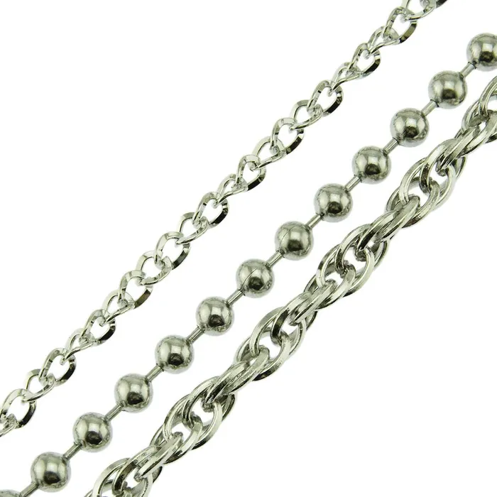 Earrings Yellow Chimes Yellow Chimes Jeans Chain for Men Stainless Steel Silver Multilayer Jeans Chain for Men and Boys